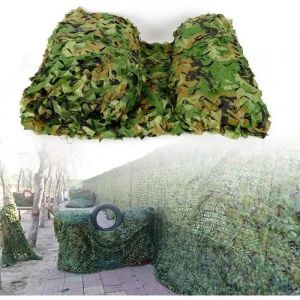 Filet De Camouflage 6x4 M Jungle Camouflage Photographie Aérienne Filet De Protection Solaire Se Protéger De La Lumière Extérieure - Neuf