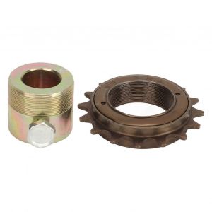 Roue Libre 16t Avec Adaptateur De 20 Mm / 0,79 Pouces Remplacement Kit D'adaptateur De Volant D'inertie L&eacute;ger &Agrave; Installation Facile Pour Tricycles &Eacute;lectriques Motos Karts - Neuf