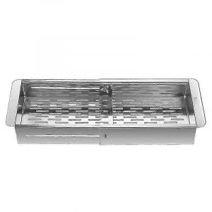 Panier Passoire En Acier Inoxydable Pour Légumes,Fruits,Pâtes,Nouilles,Lave-Vaisselle Outil De Cuisine Peu Encombrant Pour Les Petits Espaces - Neuf