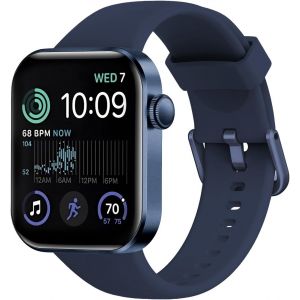 Montre Connect&eacute;e Femme Homme avec Appels Bluetooth, 1.85"" HD Smartwatch avec 140+ Modes Sportifs, Etanche IP68 Montre Connectee avec Podometre/Cardiofrequencemetre/Moniteur de Sommeil pour Android/iOS - Neuf
