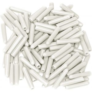 Capuchons pour Lave,100 Pièces Couvercle De Panier De Lave-Vaisselle pour Panier à Vaisselle,Antirouille(Blanc) - Neuf
