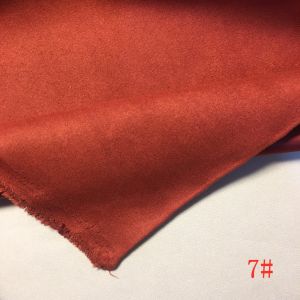 Tissu En Daim De Cryptage Polyester,Housse De Canapé En Peau De Daim Cinq Satinées,Housse De Siège De Voiture,Rideau À Rabat En Fourrure,Tissu À Coudre Pour Vê - Type [Golden Brown-7]-100cm X 150cm - Neuf