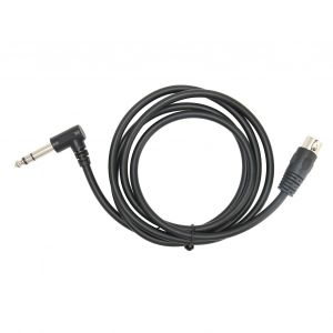 Cable de connexion audio coude a 90 degres 6,35 mm male vers MIDI DIN 5 broches male 6,35 mm vers MIDI 1,5 m - Neuf
