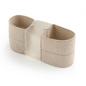 Séparateur À Deux Orteils, Correcteur D'oignon Hallux Valgus, Orthèses, Ajusteur D'os Des Pieds, Lisseur De Pouce, Pédicure, Outils De Soins Des Pieds, 1/2 Pièces--1pc Beige - Neuf
