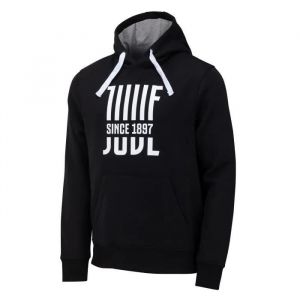 14 Ans - Sweat Capuche - Juventus - Juve - Noir - Enfant - Manches Longues - Neuf