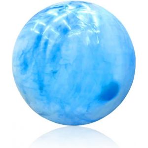 1 Pcs Petit Ballon De Gymnastique Pilates-Petit Ballon De Gymnastique Pilates 25cm,Ballon De Gymnastique Épais Et Anti-Déflagrant,Antidérapant Et Ultra Léger,Pour La Maison,Le Bureau (Bleu) - Neuf