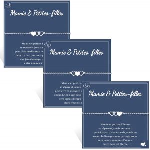 Eryi-2/3 Pièces Bracelet Mère Fille/Mamie Petite Fille Cadeau Pour Mère Et Fille/Grand Mere Et Petite Filles Cadeau Maman Mamie Cadeau Pour Original Pour Mère Et Fille Bracelet Coeur - Neuf