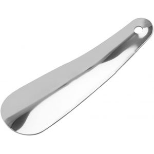 Chausse Pied En Acier Inoxydable, Chausse-Pied Métal Long 16cm, Convient À Toutes Les Tailles De Pieds Pour Toutes Les Tailles De Pieds, Chaussures Et Bottes Facile À Utiliser - Neuf