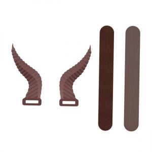 KAL-Paire Accessoires Écouteurs Avec Cornes De Diable Silicone Pour Casque Décoration Amusante Et Ajustable Pour Gaming Pour Halloween Et Fêtes - Neuf