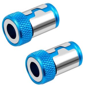 T&ecirc;te de tournevis Anneau magn&eacute;tique,vis magn&eacute;tiseur de mise &agrave; niveau amovible pour tournevis hexagonal et embout d'alimentation - Neuf