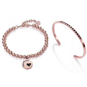 Bracelets - Viceroy - 90053k09019 - Acier Inoxydable - Rose - Pack De Bracelets - Neuf