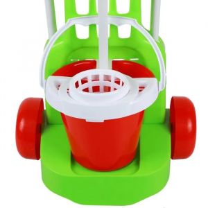 Chariot de nettoyage pour enfants - MULTIMARCA - 50x50x28 cm - Sans parfum - 1 unit&eacute; - S&eacute;curis&eacute; pour enfants - Neuf