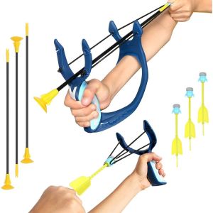 Arc pour enfants avec 3 flèches en mousse et 3 flèches à ventouse, 2 - Neuf