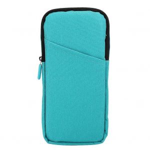 Sac De Rangement En Nylon Pour Machine De Jeu Sac De Protection &Agrave; Fermeture &Eacute;clair Souple Pour Nintendo Switch / Switch Liteblue - Neuf