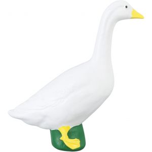 MEVRONISSHOP-Statue d'oie de Jardin, Statue d'oie de la Ferme 18 Cm Sculpture, Décoration D'ornement de Sculpture de Figurine Mignonne pour la Figurine pour Le Jardin - Neuf