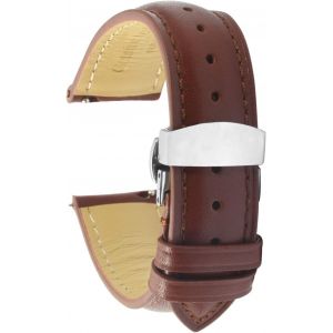 Eryi-Bracelet Montre 20mm - Cuir Bracelet Homme Femme Libération Papide - Boucle Deployante Acier Inoxydable - 18mm, 19mm, 20mm, 22mm - Neuf