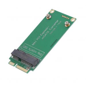 Convertisseur d'adaptateur de carte montante mSATA SSD vers SATA Mini PCIE pour ordinateur portable ASUS A-B - Neuf