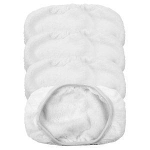 Lot de 4 serpill&egrave;res en coton r&eacute;utilisables pour balais,serpill&egrave;res humides et s&egrave;ches - Neuf