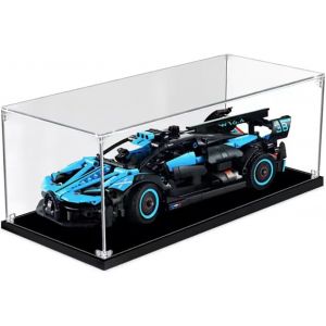 1 pi&egrave;ce 70x30x40cm Vitrine en Acrylique Transparente Anti - poussi&egrave;re 3mmGrande Bo&icirc;te de pr&eacute;sentatio pour Lego Model Pop Mart Labubu 400% Doll - Neuf