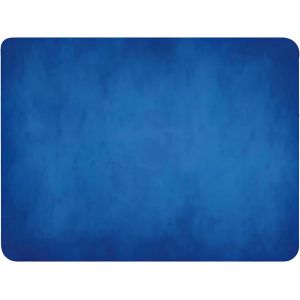 KAL-Tapis De Souris S 24 X 20 Cm, Petit Mouse Pad, Motif Bleu, Tapis De Souris En Tissu, Antidérapant, Silencieux, Le Jeu Vidéo, Bureau, Home Office, Lavable, Enroulable, Découpé Au Laser - Neuf