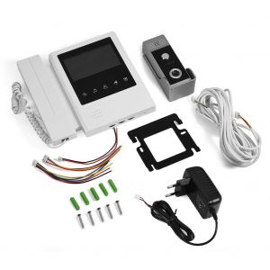 Interphone video LCD avec vision nocturne et camera HD, systeme de securite domestique UE - Neuf
