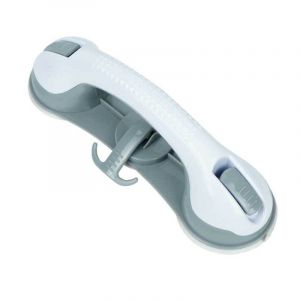 Poignées de Douche Barres d'appui de Salle de Bain, Poignée de Baignoire avec Ventouse, Plastique sans Perçage Barres d'appui de Salle de Bain Antidérapante - Neuf
