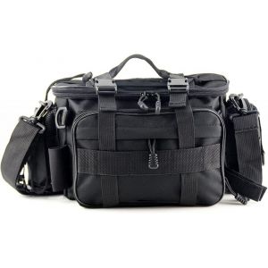 Sac de p&ecirc;che (noir), sac de rangement pour mat&eacute;riel de p&ecirc;che, sac banane, sac messager, sac &agrave; main - Neuf