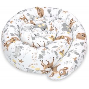 Oreiller Corps Dormeur Lat&eacute;ral 200 Cm Coton Oeko-Tex Long Coussin Ergonomique Respirant Lavable De Couchage Soutien Cou Confort Cerf - Neuf