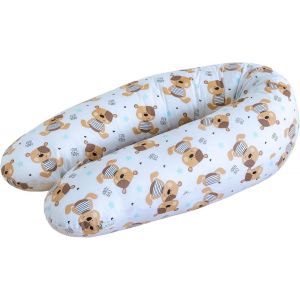 Coussin De Grossesse - Coussin D'allaitement 170 Cm - Coussin Pour Sommeil Latéral 100% Coton - Avec Housse Amovible - Coussin De Grossesse Pour Dormir (Hérisson) - Neuf