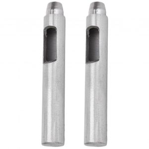 2Pcs Trou Perforation Outil DIY Cuir Rond Creux Poinçonneuse Cutter Perçage Fournitures Matériel10mm - Neuf