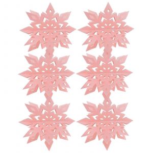 Flocon De Neige Pendentif Accroch&eacute; Des Guirlandes Pays Des Merveilles D'hiver D&eacute;coration De 12 Pcs D&eacute;corations Pour Les Murs, Les Meubles - Neuf