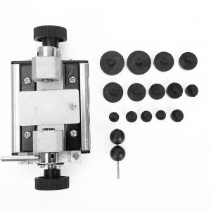 Mini etau de percage en noyer, outil de percage pour decoration de bijoux - Neuf