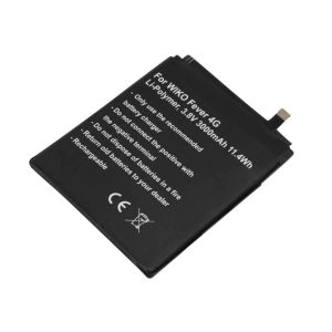 Batterie pour WIKO Fever 4G TLP15J15 3,8V 3000mAh Li-Polymer Noir - Neuf