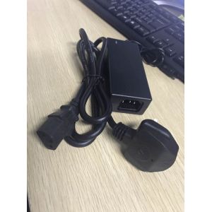 Adaptateur De Chargeur De Batterie De Rechange 42 V 2 A Pour Trottinette Electrique 100-240 V (Prise Britannique) - Neuf