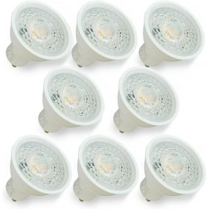 Lot De 6 Ampoules Led À Vis E27 5 W 6000 K Blanc Froid G45 Es Sphérique À Économie D'énergie Ampoule Led Givrée Ampoule Led E27 450 Lm - Neuf