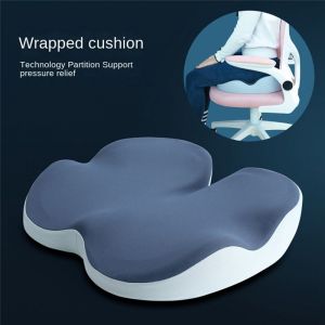 Coussin Confortable En Mousse &Agrave; M&eacute;moire De Forme Rebond Lent Chaise Bureau Voiture Adapt&eacute; Au Soulagement La Douleur Du Coccyx S&eacute;dentaire - Neuf