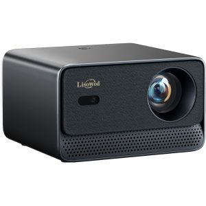 VornixorSarlshop-Videoprojecteur 4KApp Int&eacute;gr&eacute;e/Auto Focus/Keystone 1080P FHD Projecteur Video 1300 ANSI, avec HDMI eARC, WiFi6, Bluetooth, Dolby Audio, Retroprojecteur Portable pour Home Cin&eacute;ma - Neuf