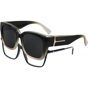 Kalanka-Surlunettes De Soleil Polarisées, Lunette De Soleil Pour Homme Femme, Sur Lunette De Soleil, Protection Uv400, Pour Conduite, Cyclisme, Sport Et Loisirs - Neuf
