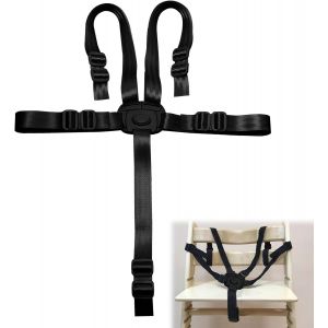 Harnais 5 Points Pour Poussette, Harnais Chaise Haute, Ceinture De S&eacute;curit&eacute; B&eacute;b&eacute; Harnais, Sangles De S&eacute;curit&eacute; Ceinture De S&eacute;curit&eacute;, Adaptable Sur Chaise Haute, Poussette - Neuf