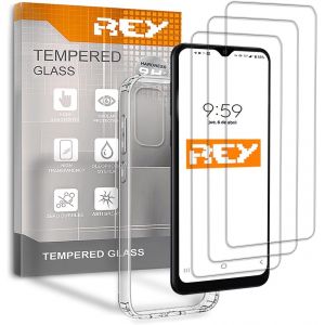 [Lot De 3] Verre Trempé Et Coque Pour Wiko Power U20-U10,Verre Trempé Et Silicone Tpu Haute Résistance - Neuf