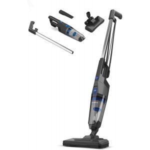 Aspirateur Balai &Eacute;lectrique 600W Sans Sac, Puissant 18 Kpa, L&eacute;ger 1,9 Kg, Silencieux 79 Db, R&eacute;servoir 0,6L, C&acirc;ble 3,8 M, Contr&ocirc;le De D&eacute;bit, Usage Domestique - Neuf