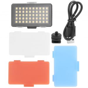 Lampe de remplissage photographique TELESIN PC pour camera d'action, accessoire d'eclairage pour vlog - Neuf
