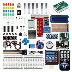 Super Starter Kit Kit d'Apprentissage pour Raspberry Pi 4 UNO R3 RFID - Neuf