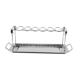 Grille A Rotir Le Poulet En Acier Inoxydable - Neuf