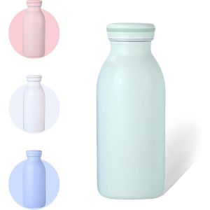 Subzonal-350 Ml Bouteille D'eau Isotherme, Inox Gourde Isotherme, Gourde Inox Reutilisable Sans Bpa, Pour Maintien Chaud 12 Heures & Froid Jusqu&iquest;&Agrave; 24 Heures, Pour Voyage, Sport, Gym&iquest;Vert Menthe&iquest; - Neuf