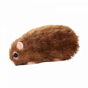 Hamster En Silicone, Mignon Animal, Poupée, Jouet Pour Enfants, Fête, Cadeau D'anniversaire-Brun - Neuf