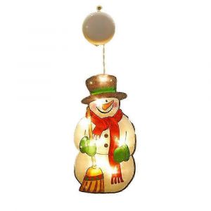 Fenêtre de Noël Ventouse Suspension Guirlande Lumineuses Décoration De Fête De Noël Cadeau Idéal - Neuf