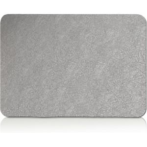 Kal-Tapis De Bain En Terre De Diatomées, Tapis De Douche, Tapis De Bain, Tapis De Sol En Pierre Naturelle À Séchage Rapide, Tapis De Salle De Bain Absorbant, Tapis De Bain, 60x40cm (Gris) - Neuf