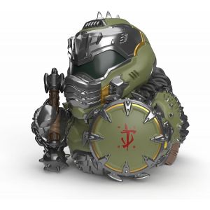 Sansh-Première Édition: Doom ¿ Doom Slayer Figurine En Vinyle De Canard En Cosplay - Neuf
