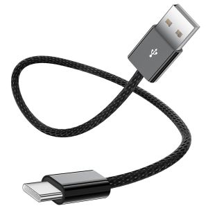KALANKA-C&acirc;ble USB C pour iPhone 17 17e air 16e 16 Pro Max 15 Plus, 0.3m USB &agrave; Type-c C&acirc;ble pour Apple CarPlay et Android Auto, pour Samsung Galaxy S26 XCover6 Pro/Pixel 10a 7a Tablet pour iPad 10 /Ai - Neuf